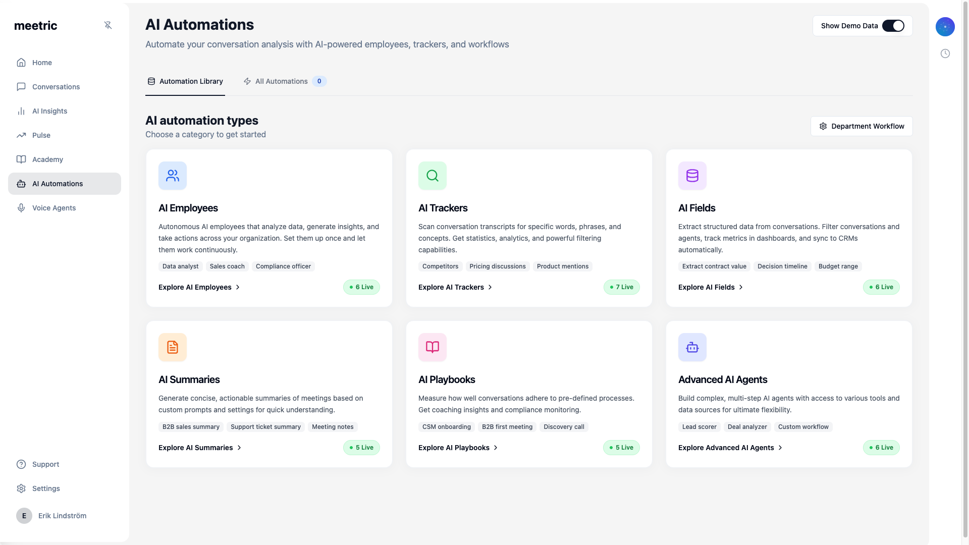 AI Employee Setup Wizard with multi-step configuration form